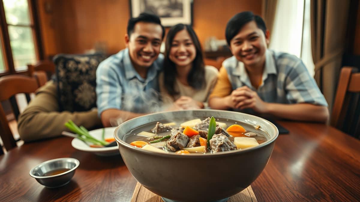 Menghangatkan Jiwa dengan Nasi Sop Daging Sapi di Tengger